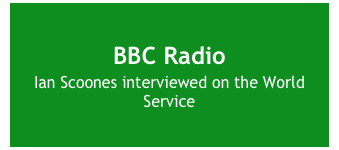 BBC Radio&#10;Ian Scoones interviewed on the World Service